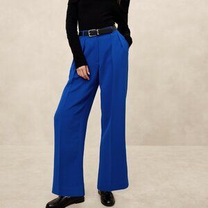 Banana Republic Factory Relaxed Trouser - Haigh Blue - Size 10